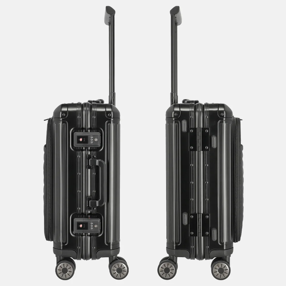 Travelite Next Frontpocket handbagage koffer 55 cm black | 018350